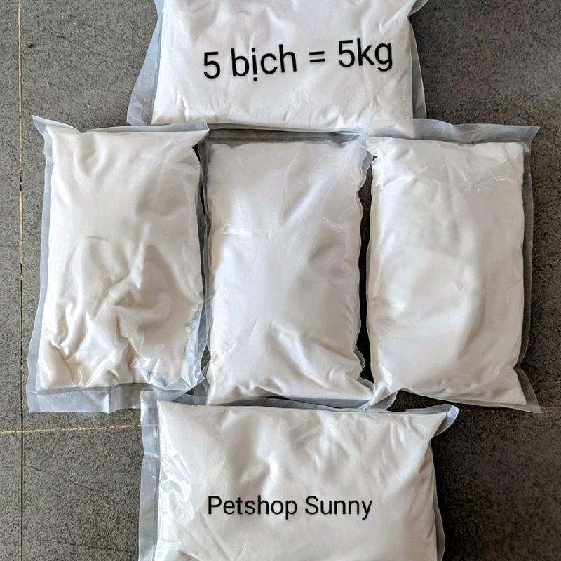 Combo 5kg Cát tắm mịn thơm cho hamster 5 bịch mỗi bịch 1kg