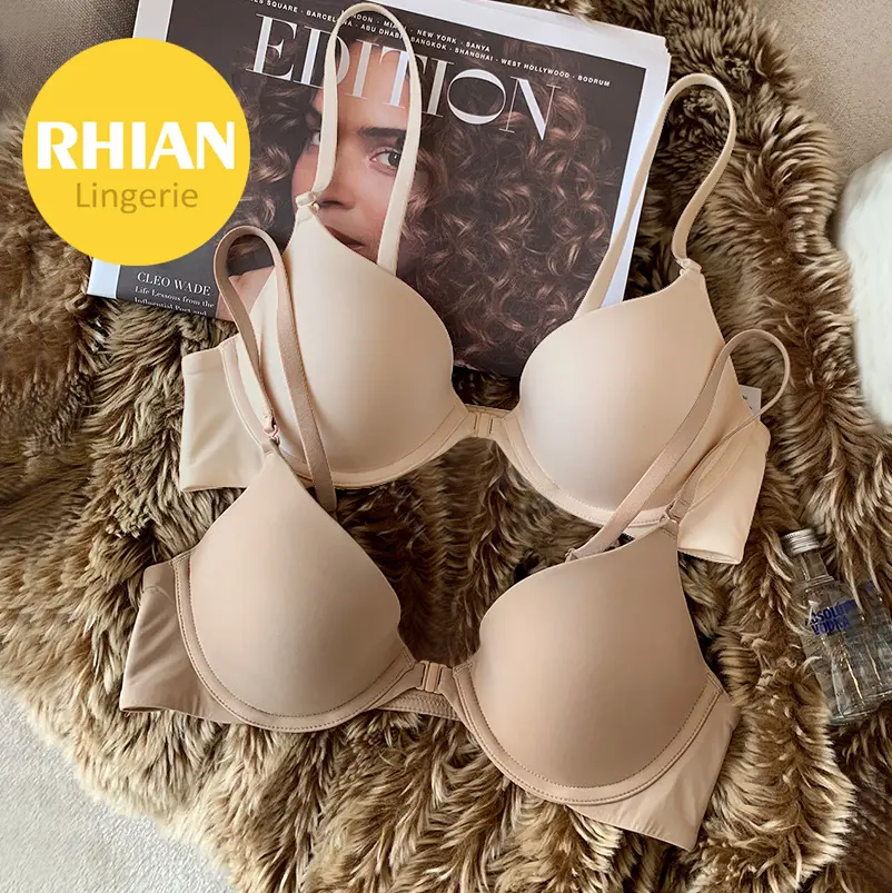 Rhian Front Clasped tshirt Bra sexy Underwear for Women plus size buckle lift Push up Lingerie - TikTok Shop Singapore Rhian Front Clasped tshirt Bra sexy Underwear for Women plus size buckle lift Push up Lingerie - TikTok Shop Singapore