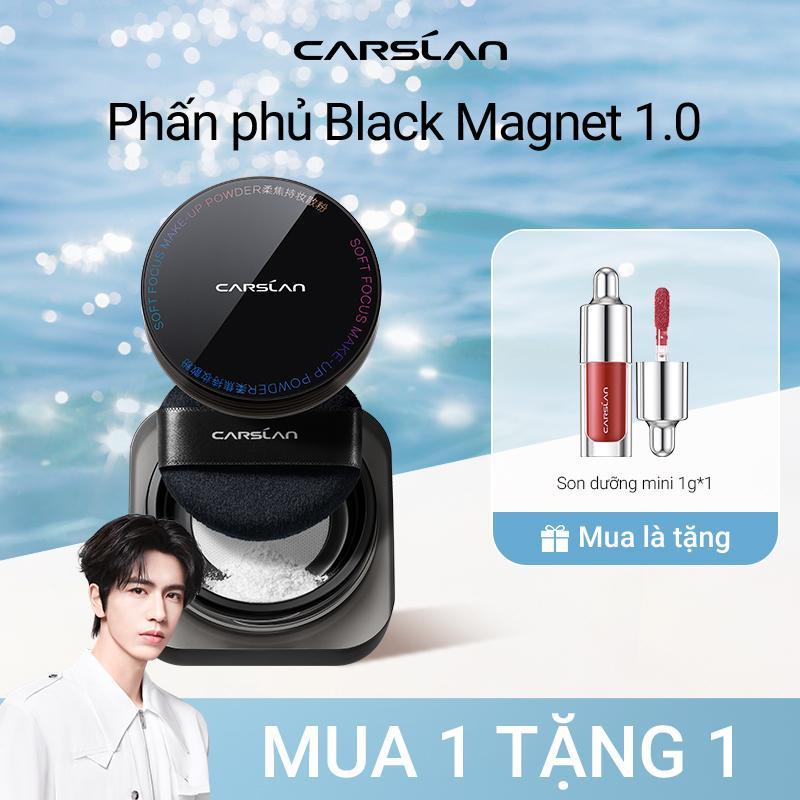   Kat.i618  Phấn phủ trang điểm Carslan Kiểm soát dầu,Kiềm dầu giữ nền lâu hơn Dặm lai nền không bị vón cục 8g+ Mua 1 Tặng 1  son bóng mini 1g 