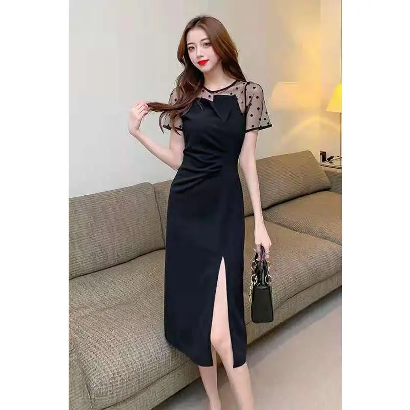 DRESS IMPORT PREMIUM KOREAN SYTLE MIDI DRESS /DRESS PESTA UNDANGAN