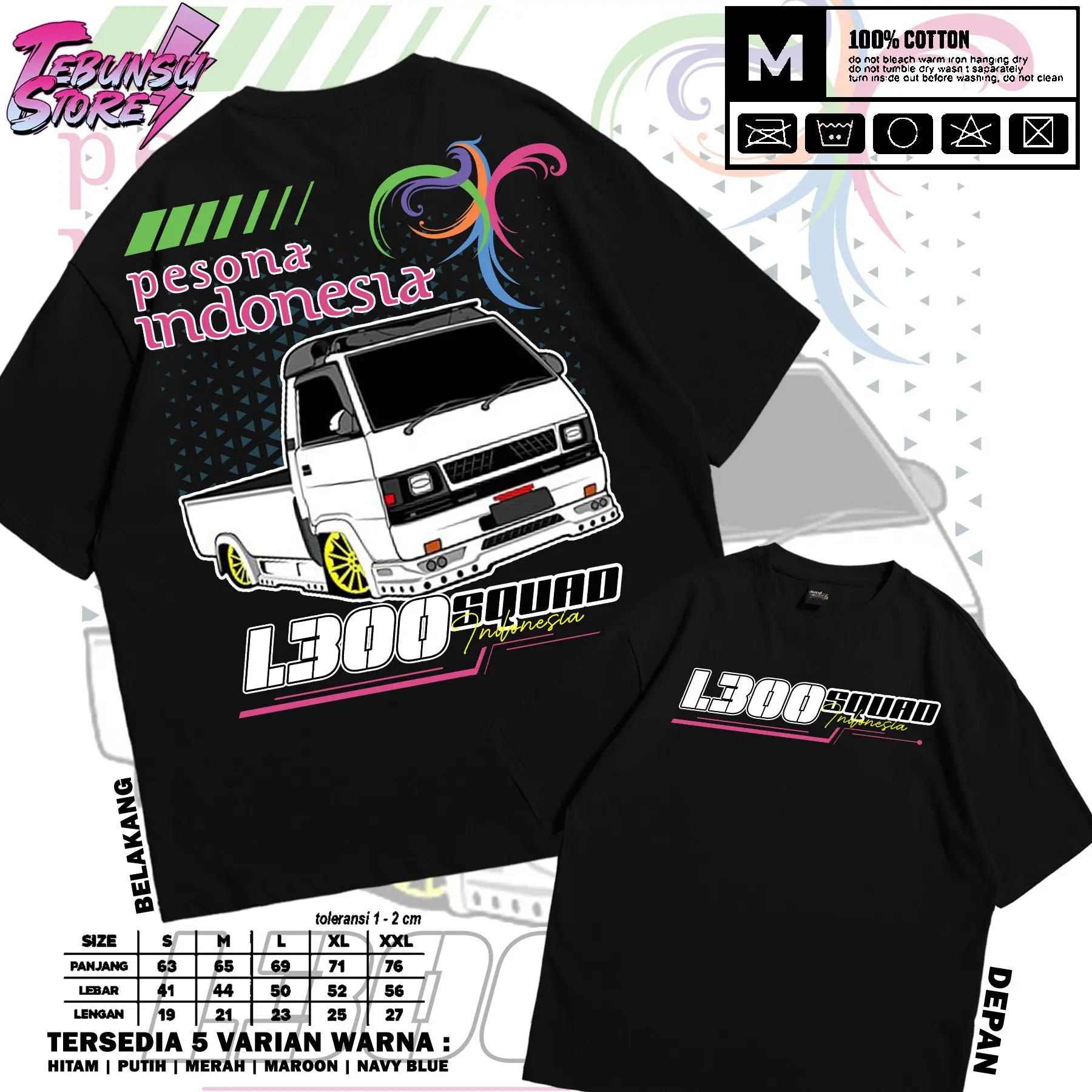 KAOS L300 SQUAD / VOL 02 / KAOS KEREN PICKUP / BAHAN CATTON COMBED 30S SABLON PLASTISOL / DTF / T-SHIRT DISTRO PRIA DAN WANITA / FREE ONGKIR / BAJU SANTAI / KAOS OBLONG / ATASAN PRIA / MOTIF VECTOR / BISA COD