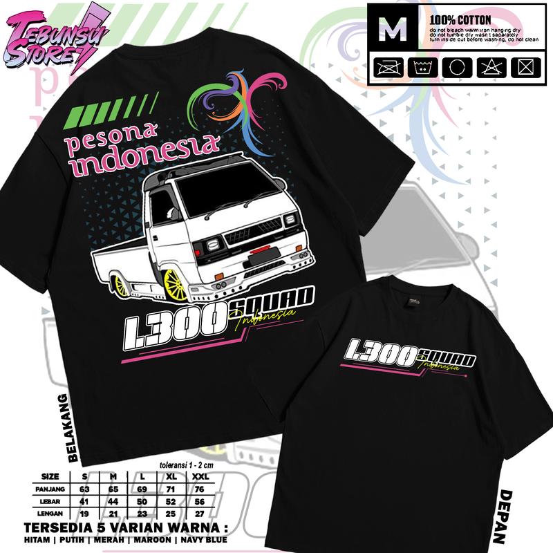 KAOS L300 SQUAD / VOL 02 / KAOS KEREN PICKUP / BAHAN CATTON COMBED 30S SABLON PLASTISOL / DTF / T-SHIRT DISTRO PRIA DAN WANITA / FREE ONGKIR / BAJU SANTAI / KAOS OBLONG / ATASAN PRIA / MOTIF VECTOR / BISA COD 0