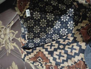 Product Review of Outer Wanita Blezer Kerja Batik Bolak Balik 2 Motif 2 in 1 Real Pict Kancing Blazer Atasan Hitam Casual Kotak Panjang Baju from p**y 0