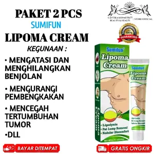 [PAKET HEMAT 2PCS] SALEP KRIM BENJOLAN LIPOMA JINAK SUMIFUN LIPOMA CREAM