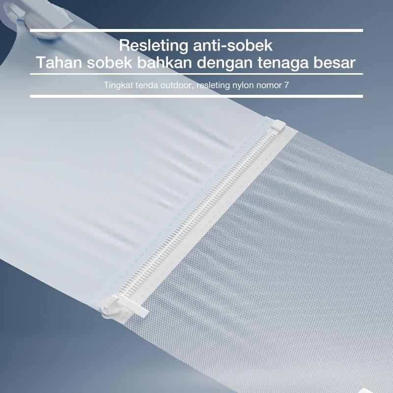 Medoga Kelambu Tidur Polos Anti Jatuh Anti Nyamuk Bayi Anak Dewasa Bedrail Aman 6