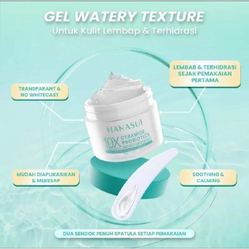 HANASUI 10x Barrier Protection Ceramide Moisturizer Gel 30 gr 1