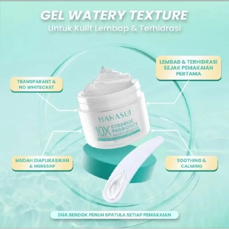 HANASUI 10x Barrier Protection Ceramide Moisturizer Gel 30 gr 1