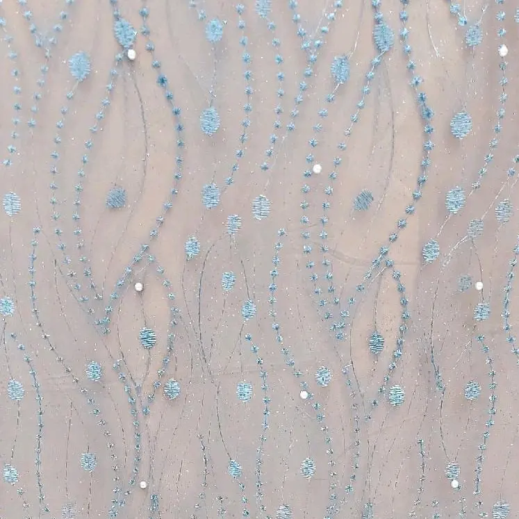 Tille All Over Glitter Pearl Bertaut ( Harga persetengah meter) 3