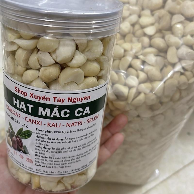Hạt Mắc Ca DakLak 500gam - Chỉ Dùng Say Sữa Vì Đây Là Loại nhân Bể Ba,Bể Tư Sấy Chín,Nhưng không hề có ,hạt cũ,hạt hư ,hạt hôi dầu