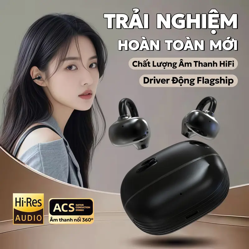 KY66 Tai Nghe Kẹp Tai, Thiết kế cầu chữ C, Công nghệ nghe hở tai, Tự động nhận dạng trái-phải, Âm thanh nổi cấp HiFi,Điều khiển cảm ứng, Chống nước IPX5, Bluetooth 5.49, Freeclip, Không có cảm giác khi đeo | BigBuy360 - bigbuy360.vn KY66 Tai Nghe Kẹp Tai, Thiết kế cầu chữ C, Công nghệ nghe hở tai, Tự động nhận dạng trái-phải, Âm thanh nổi cấp HiFi,Điều khiển cảm ứng, Chống nước IPX5, Bluetooth 5.49, Freeclip, Không có cảm giác khi đeo | BigBuy360 - bigbuy360.vn