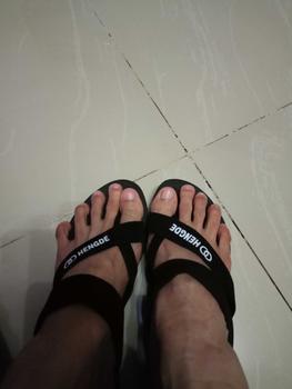 Product Review of Sandal Wanita Hak Andin Hengde Silang 04 Cewek Karet Jepit Sendal from i**s 0