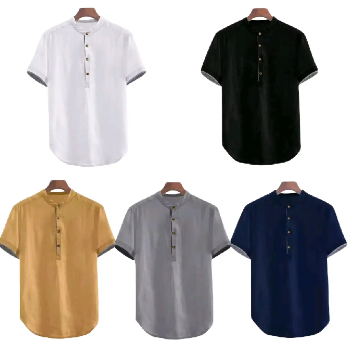 KOKO HANAFI LENGAN PENDEK | BAJU PRIA DEWASA TERBARU 2025 | KOKO KURTA KEKINIAN  Atasan Muslim
