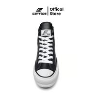 Gambar CARRIOS - Malaka High Leather Black White - Sepatu Sneakers Casual Klasik Pria & Wanita 36 - 46 - BLACK WHITE HI, 36 dari CARRIOS ID Kab. Tangerang 4 Tokopedia