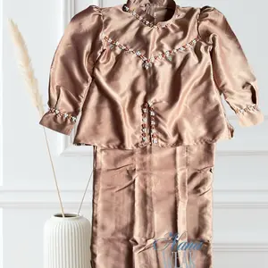 Baruu!! Baju kurung melayu anak set rok Fashion