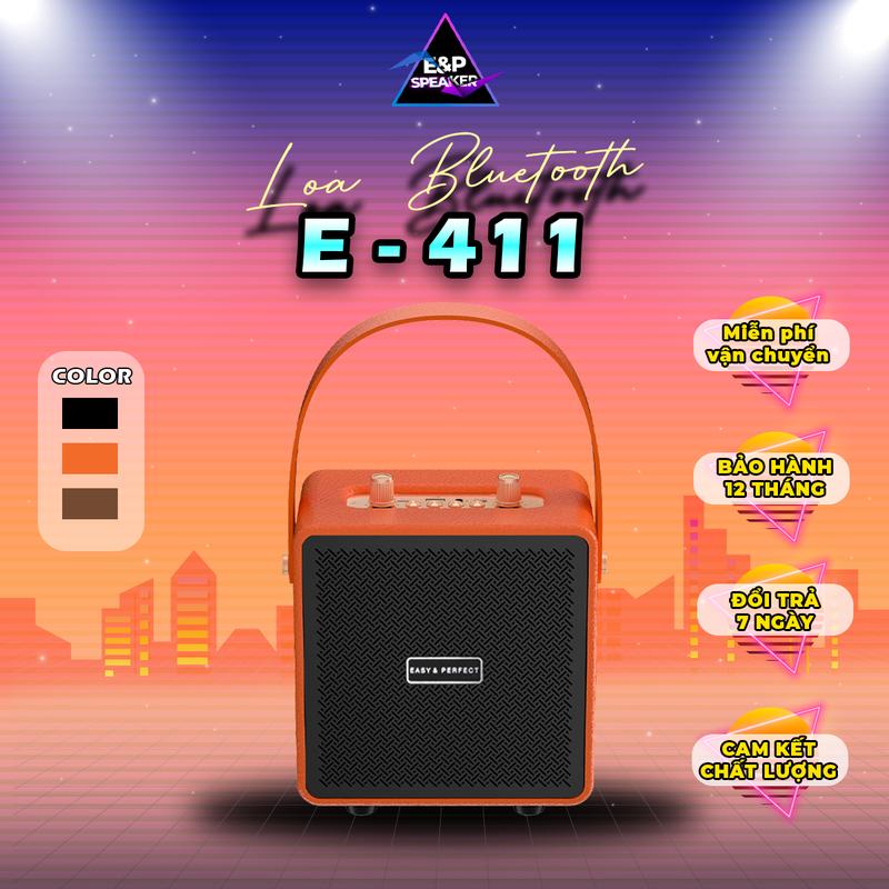   E&P Speaker X KOL   Loa Bluetooth Nghe Nhạc E-411 Công Suất 15W Nghe Nhạc Cực Hay Âm Thanh Lớn Sống Động Pin Trâu Chính Hãng BH 12 Tháng Củ Loa 