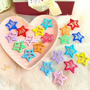 Jepit Rambut Bentuk Bintang Hair Clips Bintang Aksesoris Rambut  Wanita Pin Rambut Bintang Warna Warni BN12JPT 01