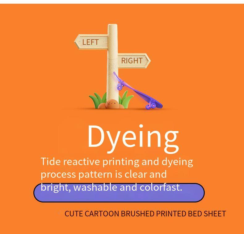 Product Introduction of New Kuromi 3in1 Fitted Bedsheet Single Super Single Queen King Size 【Bed sheet+pillowcase 3in1】Skin Friendly Cotton Mattress Dust Cover bedsheet  queen  size multicoloured  bed  sheets  hotel 50