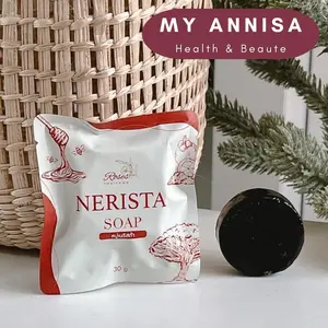 Nerista Facial Soap Original (Sabun Wajah Skin Barrier Brightening Whitening Glowing)