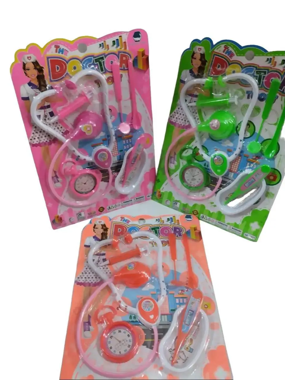 Mainan Perlengkapan Dokter Set GA 11011 Ori - Toys, Doll Anak + bubble wrap