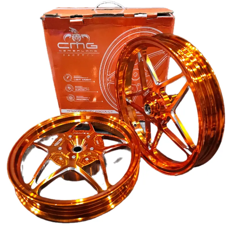Velg Velek Motor VND CMG V2 Vario 125 150 160 Beat Scoopy CBS V Speed V2 Model Bintang R14 3