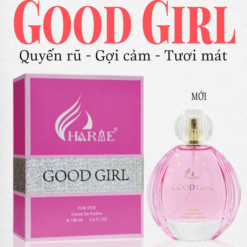 CHARME PERFUM - Nước Hoa Charme Nữ GOOD GIRL 100ML MỚI , Quyến Rủ , Nữ Tính , Lôi Cuốn