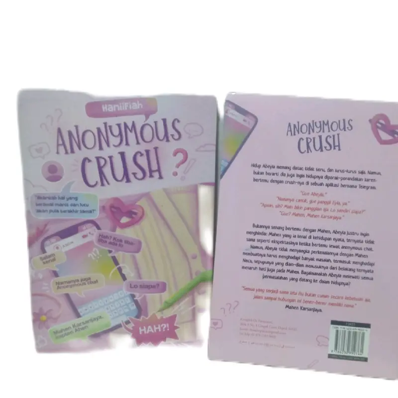 NOVEL ANONYMOUS CRUCH -HANIFIAH(BOOKPAPER) novell 2