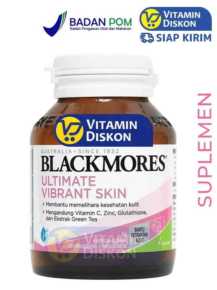 BLACKMORES ULTIMATE VIBRANT SKIN 30 TAB - Shop | Tokopedia BLACKMORES ULTIMATE VIBRANT SKIN 30 TAB - Shop | Tokopedia