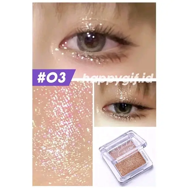 HIGHLIGHTER CONTOUR EYESHADOW LONG LASTING BRONZER GLOWING - /SI25/ 6