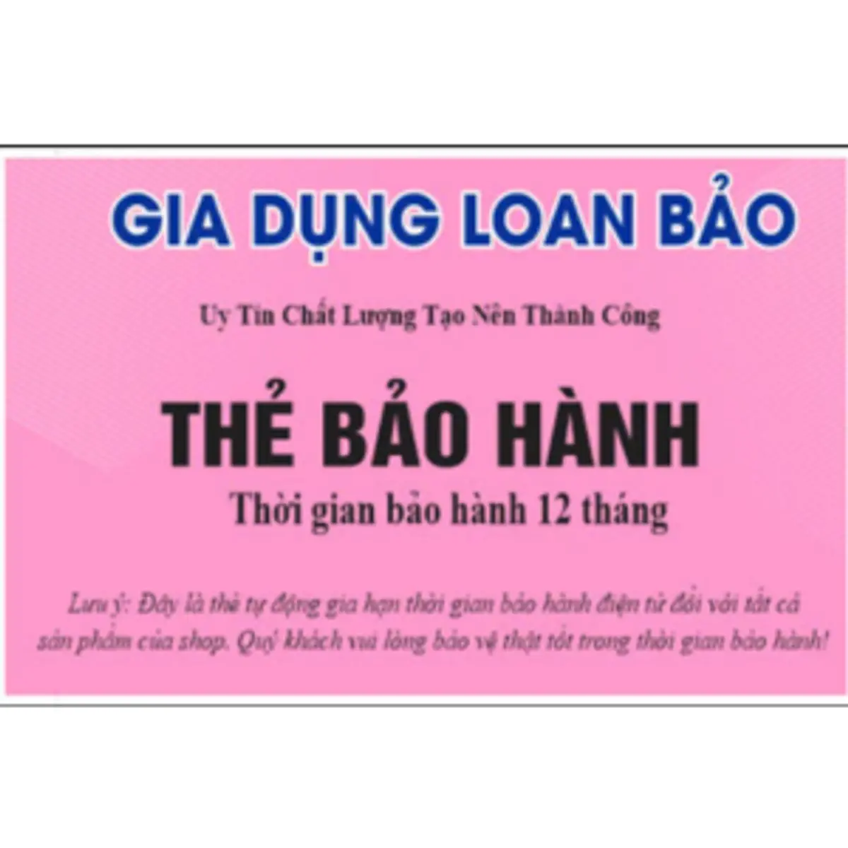 THB  bao hanh 12 tháng -  Toàn Shop