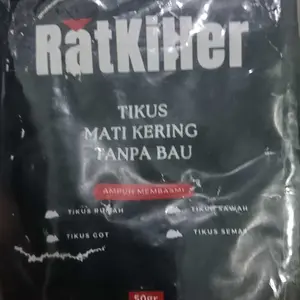 Rodex Ratkiller 50gr Umpan Ampuh Membasmi Tikus Rumah, Kantor dan Halaman