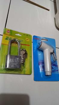 Product Review of SJT - Kepala Jet Shower Spray Closet Washer Honxi Putih & Silver from R**d 0