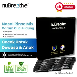 Garam Cuci Hidung nuBreathe