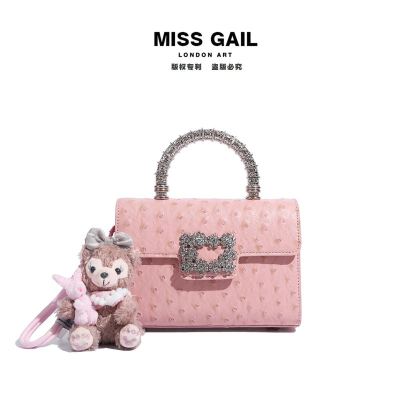 1468- Túi Xách Nữ Miss Gail Phiên Bản Cao Cấp BST mới 2025 Dây Đeo Chéo Túi Đeo Vai Đa Năng Đi Chơi Cafe Dạo Phố