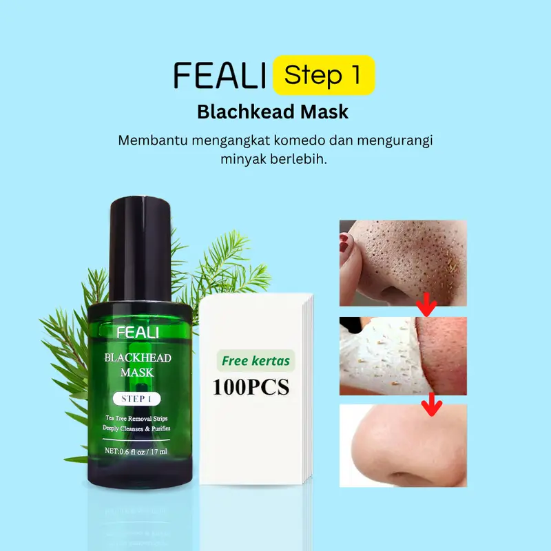 [YUXI] FEALI Acne Spot Serum 10ml - Serum Untuk Mengurangi Dan Memperbaiki Kulit Berjerawat FREE Cotton Swabs 20pcs - Perawatan Wajah 6