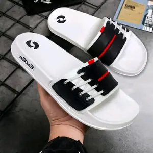 Sandal Selop Pria Terbaru - Sandal Slip On Motif Tali Kekinian