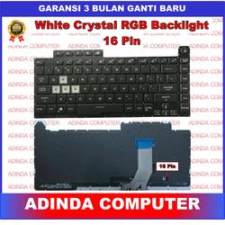 Tastiera Di Ricambio Retroilluminata Per ASUS ROG Strix G531/G512/GL531 – Layout USA – WASD Trasparente