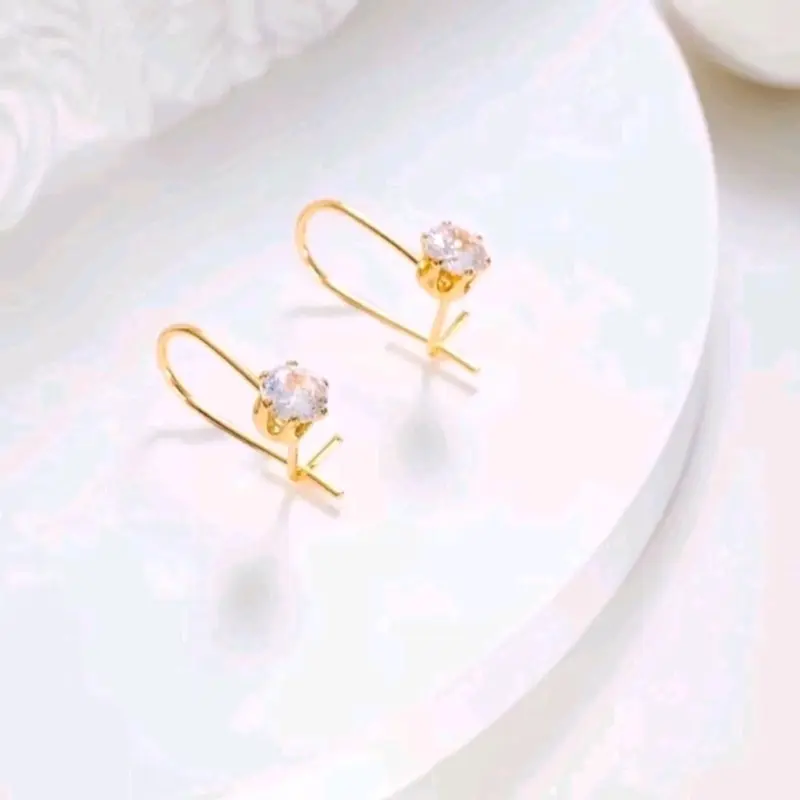 Anting Desy Anak Mata Satu Gold Titanium,Tahan lama dan Tidak Alergi Kids Fashion 0