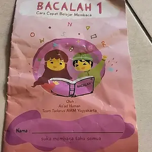 Buku Bacalah Cara Cepat Belajar Membaca Jilid 1 ,2, 3