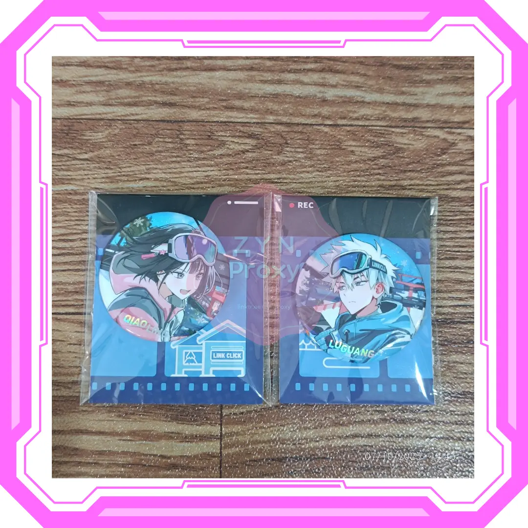 READY STOCK LINK CLICK [March Beast] Outdoor Snowboarding Badge