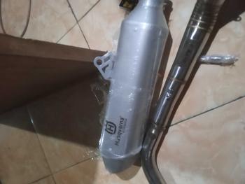 Product Review of knalpot copy KTM original LMR MUFFLER Motorcycle from A**2 0