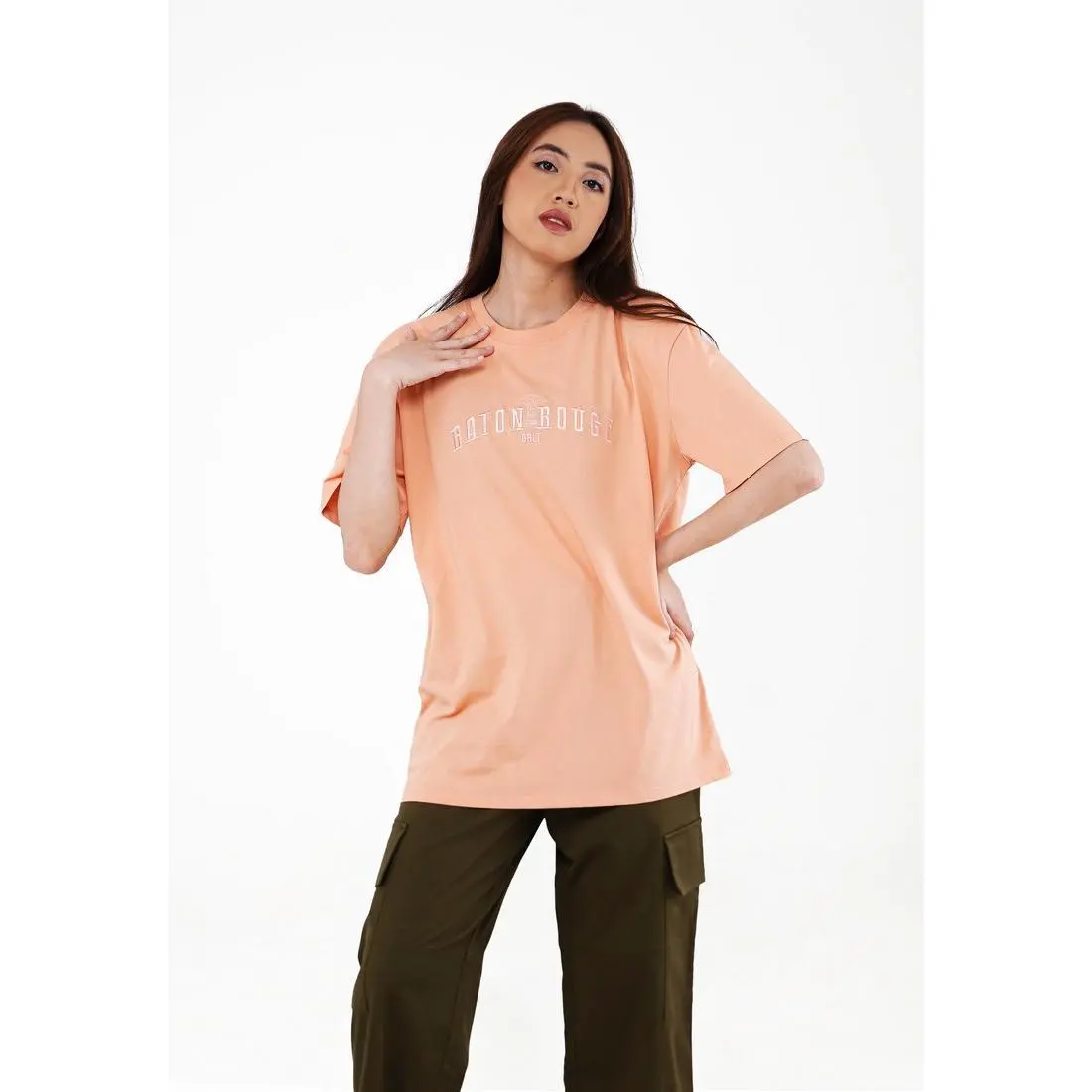 Greenlight Women's Oversized T-Shirt Short Sleeve H030324