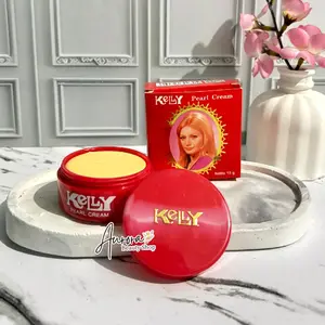 Kelly Pearl Cream Kecil 5gr dan Besar 15gr Foundation Alas Bedak Keli