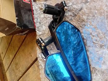 Product Review of Spion Jalu Spion Bar End Oval Universal Nmax,Aerox,Pcx,Vario,Beat,Mio,Vespa,W175,Xabre,Vixion Dan Motor Lain Nya from A**? 0
