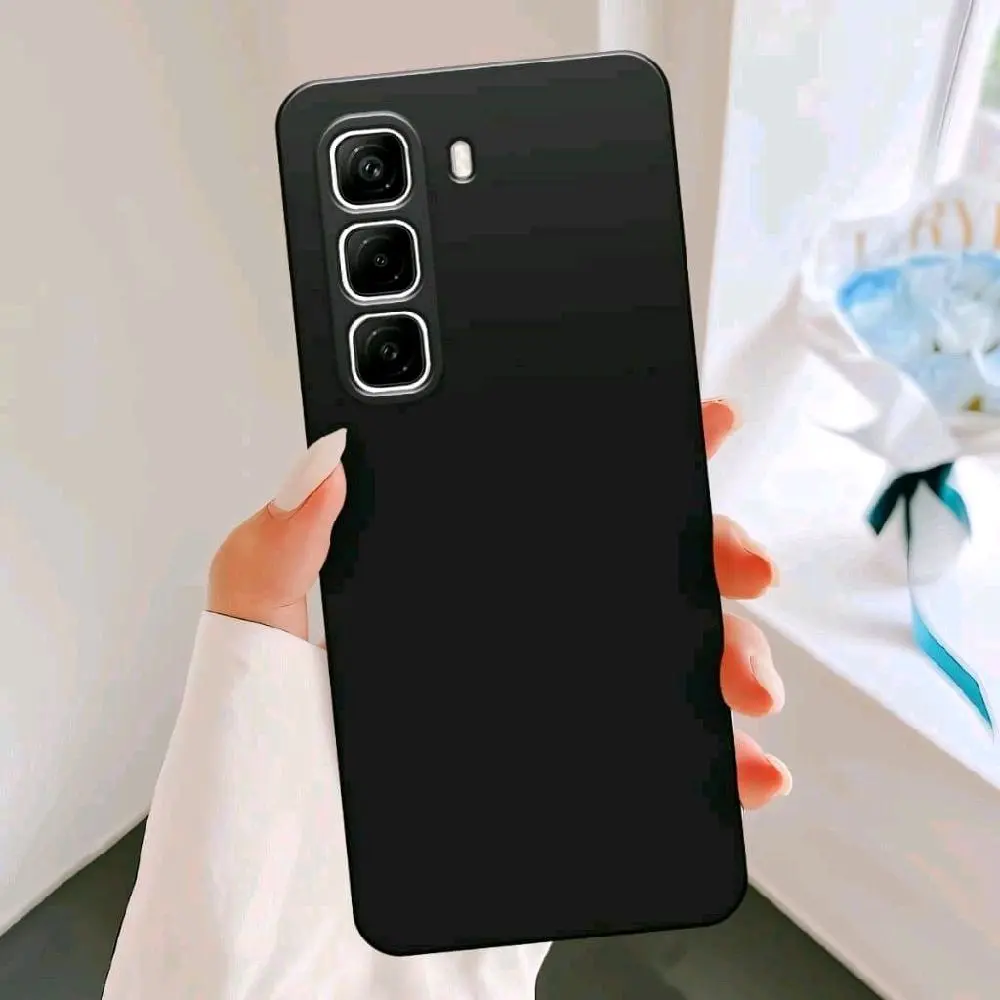Softcase Casing Pro Camera Cocok untuk INFINIX HOT 50 4G/5G/HOT 50 PRO PLUS Silikon Macaron Full Cover Bagus lentur+pelindung camera Protection