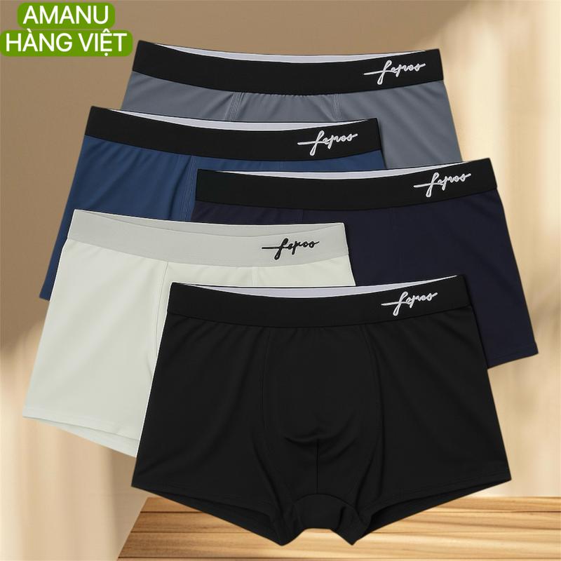BOXER NAM CAO CẤP QUẦN BOXER CHỮ KÝ THUN LẠNH CHO NAM QUẦN SỊP ĐÙI,QUẦN LÓT THUN LẠNH CHO NAM CAO CẤP.. Menswear