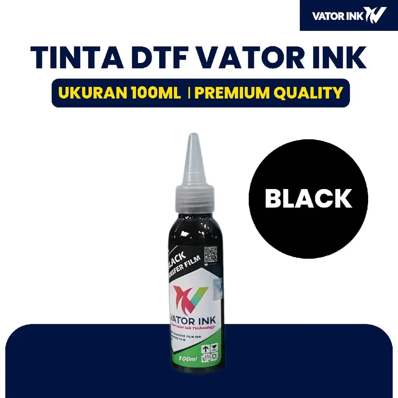 TINTA DTF VATOR INK 100ml Premium Quality Sablon DTF Hasil Pekat Cerah 2