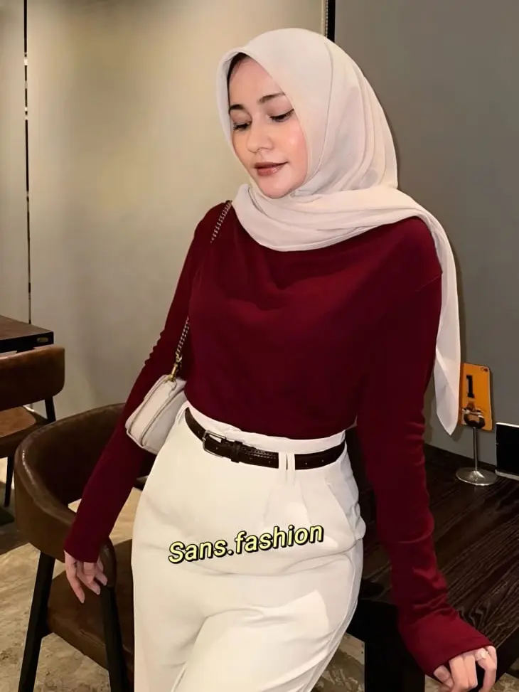 Diora Highwaist Pants - Kulot Pants Highwaist Wanita Loose Celana Panjang Formal Basic Polyester Casual Simple diora pants Hitam Semi Kerja Kantor Risleting Samping