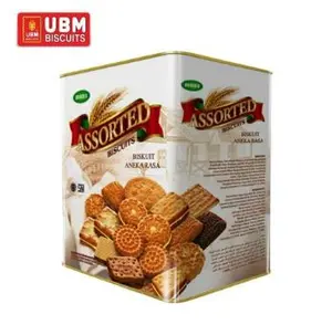 Biskuit BORNEO Assorted 650gr Cookies Cemilan