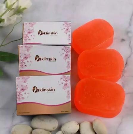 Sabun KlinSkin Beauty Soap Pemutih Wajah & Badan Original - Tubuh, Perawatan 4