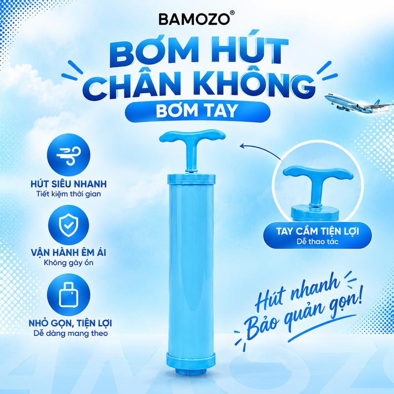 Bơm Hút Chân Không Bơm Tay, Hút Túi Chân Không Tiện Lợi, Không Cần Điện